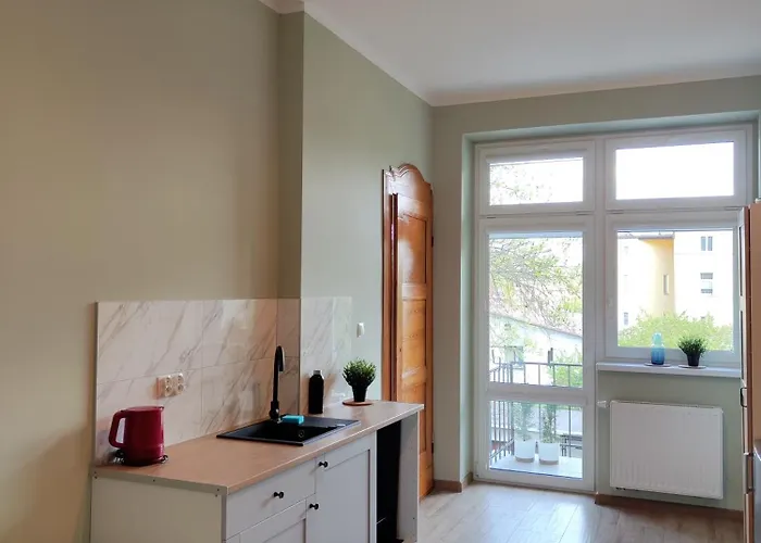 Centrum - Stara I Piekna Kamienica - Ulica Okrzei, Spokoj, Parking, 25m2 아파트